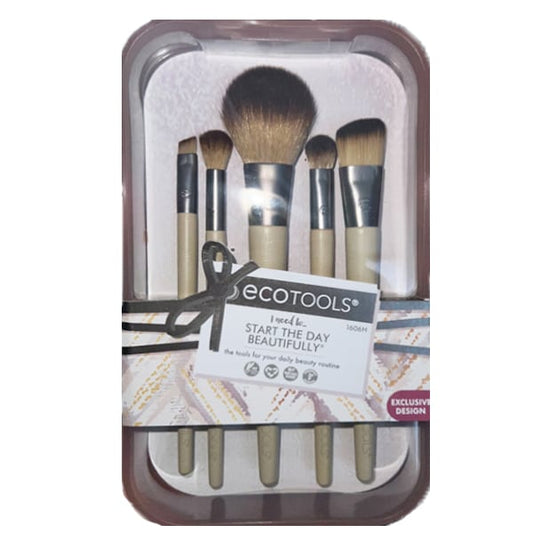 Ecotools I Need to Start The Day Beautifully Kit with 5 Brushes (1606)  1 set