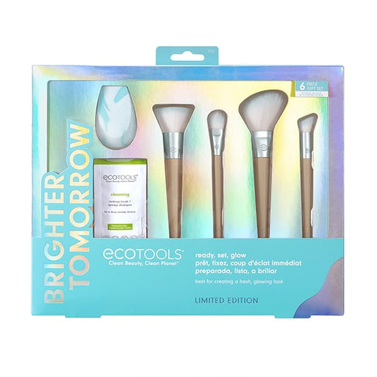 Ecotools Ready Set Glow Kit with Makeup Brushes  1 set