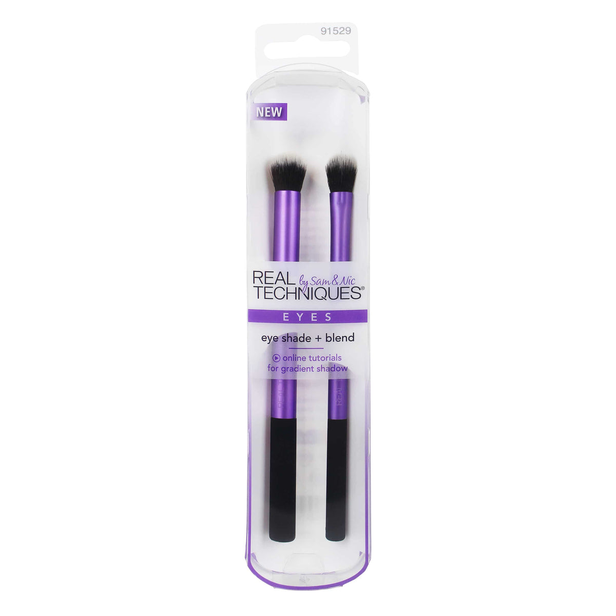 Real Techniques Eye Shade & Blend Makeup Brushes (91529)  2 copë