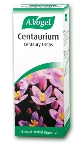 A. Vogel Centaurium Herbal Digestive Aid for the Relief of Gastroesophageal Reflux Symptoms Tincture of Fresh Centaurium  50 ml