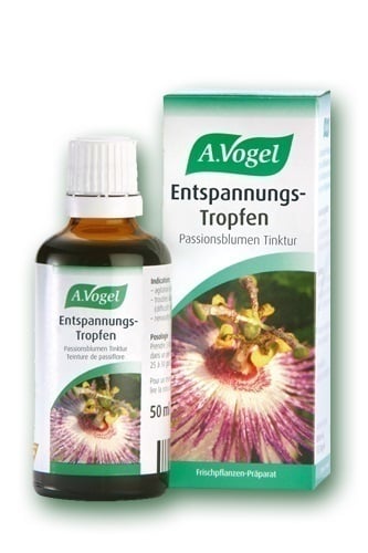 A. Vogel Passiflora Herbal Relaxing Aid Fresh Passiflora Tincture  50 ml