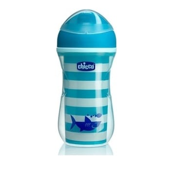 Chicco Active Cup Insulated Bottle 14m+  266ml - Blu e Çelët