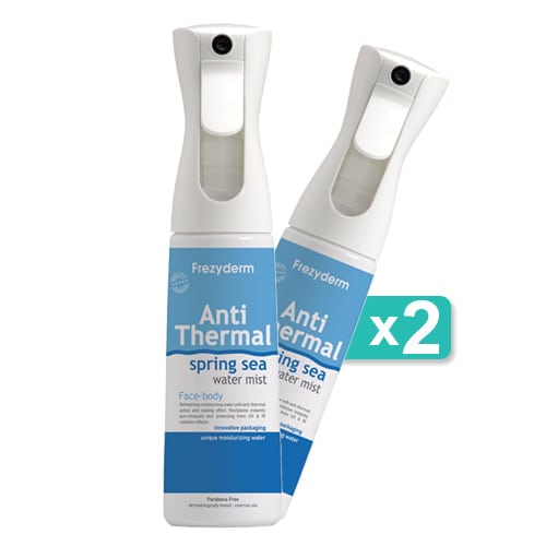 2 x Frezyderm Anti Thermal Spring Sea Water Mist  2x300ml