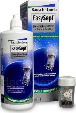 Bausch & Lomb EasySept Hydrogen Peroxide Solution for Contact Lenses  360 ml