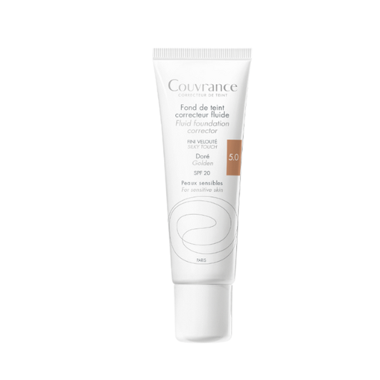 Avene Couvrance Fluid Foundation Corrector SPF20 - 5.0 Golden  30 ml