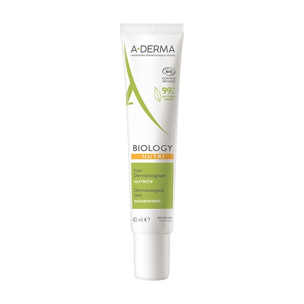 A-Derma Biology NUTRI Dermatological Intensive Nutrition Care for Dry Skin  40 ml