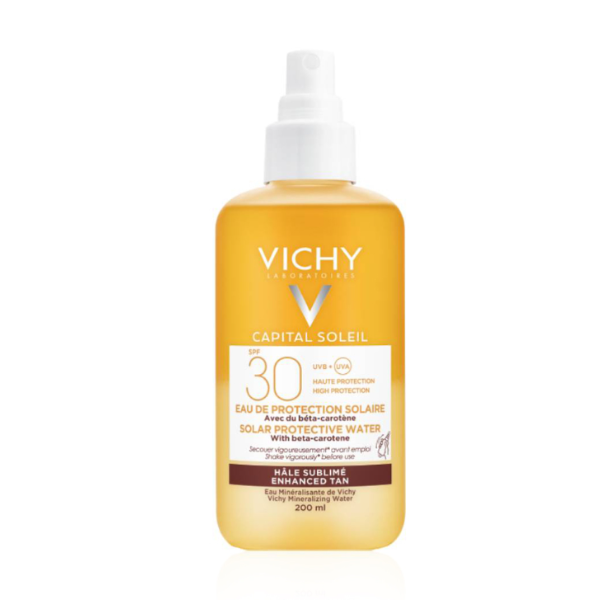 Vichy Capital Soleil Solar Protective Water Enhanced Tan SPF30  200 ml