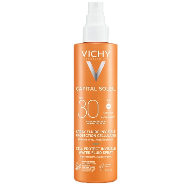 Vichy Capital Soleil Cell Protect Water Fluid Spray SPF30  200 ml