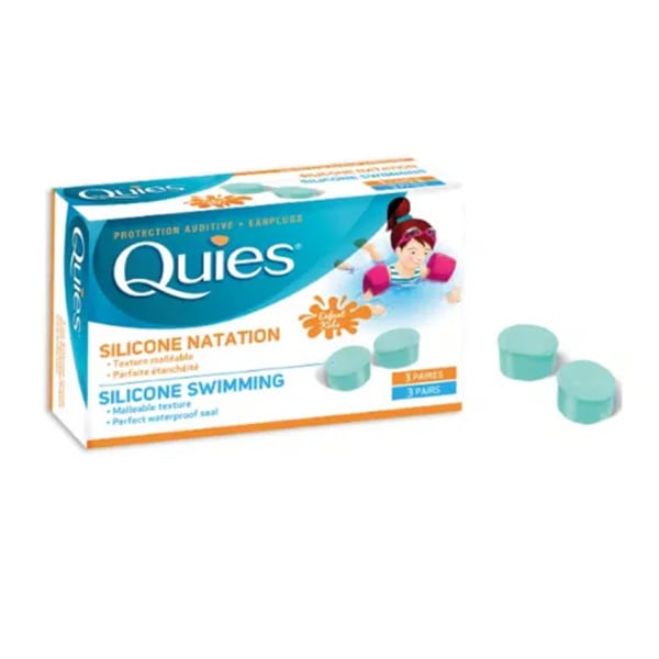 Pharmaq Quies Silicone Swimming Kids Earplugs  3 palë