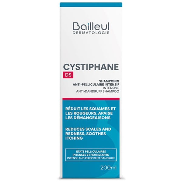 Bailleul Dermatologie Promo (-30%) Cystiphane DS Intensive Anti-Dandruff Shampoo  200 ml
