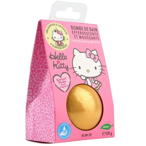 Take Care Hello Kitty Bath Bomb Peach  1 copë