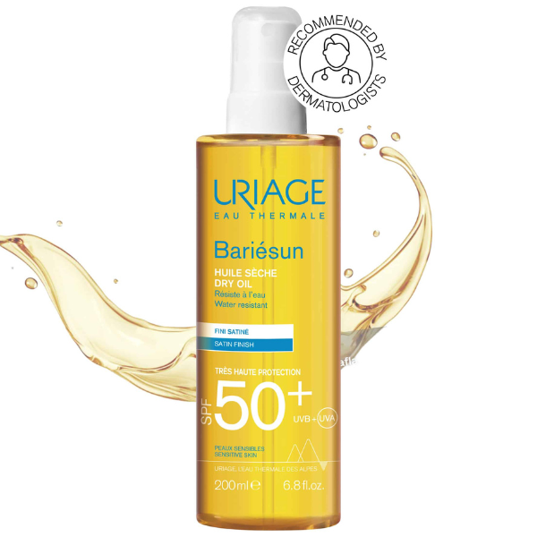 Uriage Bariesun Dry Oil Satin Finish SPF50+  200 ml