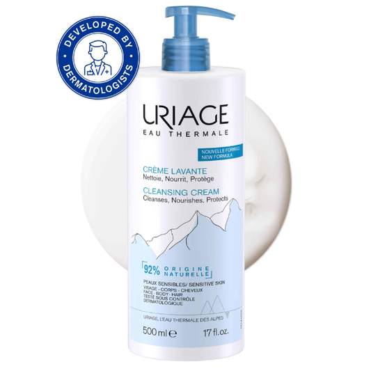 Uriage Cleansing Cream for Face, Body & Hair  500 ml