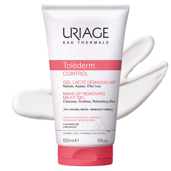 Uriage Tolederm Control Make-Up Removing Milky Gel  150 ml