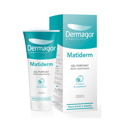 Dermagor Matiderm Purifying Face Cleansing Gel  200 ml