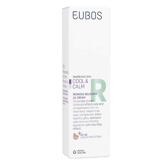 Eubos Cool & Calm Redness Relieving CC Cream SPF50  30 ml