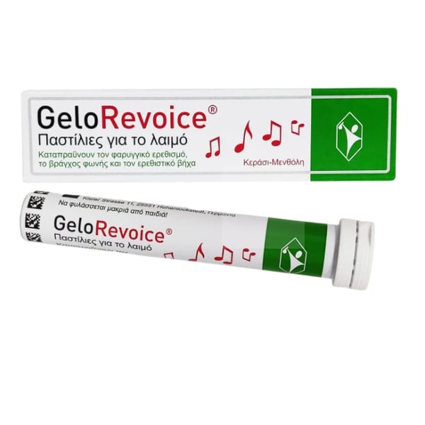 Pohl Boskamp GeloRevoice Sore Throat Pastilles Cherry-Menthol  20 copë