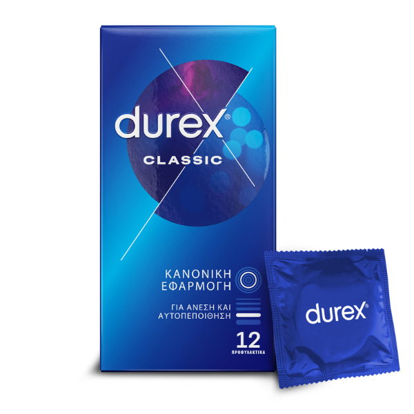 Durex Classic Condoms  12 copë