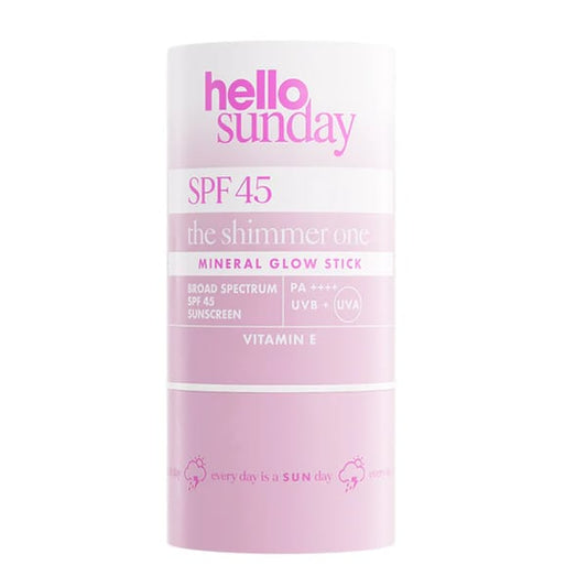 Hello Sunday The Shimmer One Mineral Glow Stick SPF45  20g