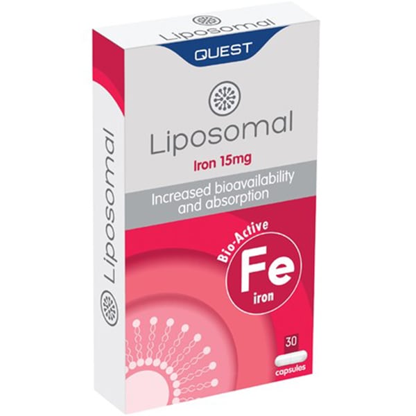 Quest Liposomal Iron 15mg  30 kapsula