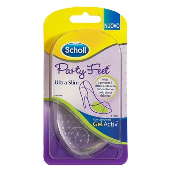 Scholl Party Feet Ultra Slim Gel Cushion  1 palë