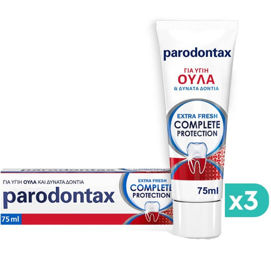 3x Parodontax Complete Protection Extra Fresh Toothpaste  3x75ml
