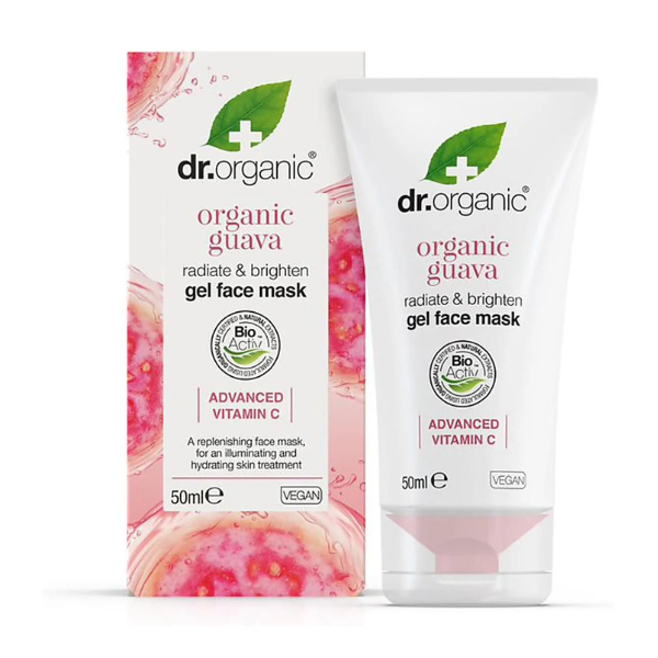 Dr.Organic Organic Guava Radiate & Brighten Gel Face Mask  50 ml