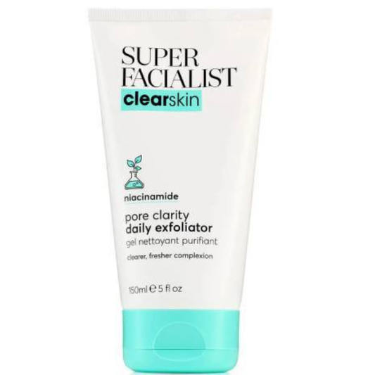 Super Facialist Clear Skin Pore Clarity Daily Exfoliator with Niacinamide  150 ml