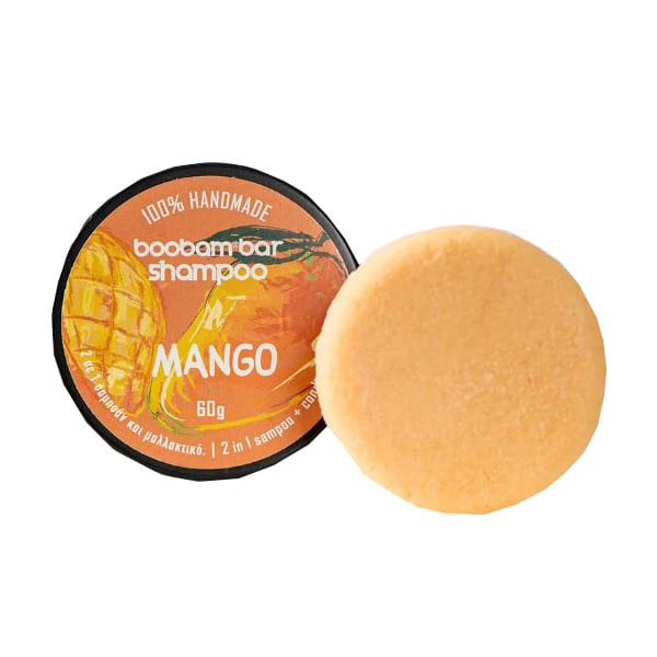 Boobam Shampoo & Conditioner Bar Mango 2in1  60g