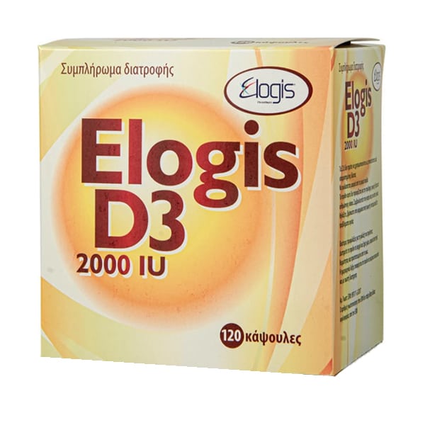 Elogis D3 2000IU  120 kapsula