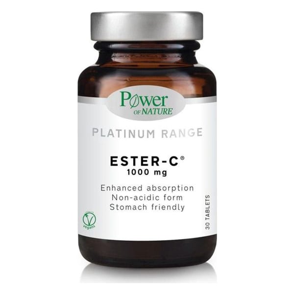 Power Of Nature Platinum Range Ester-C 1000mg  30 tableta