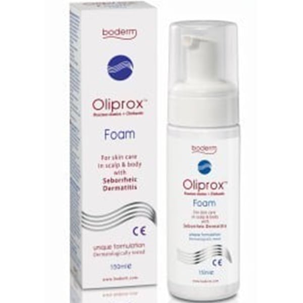 Boderm Oliprox Cleansing Foam for Seborrheic Dermatitis Body & Head  150 ml
