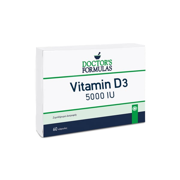 Doctor's Formulas Vitamin D3 5000IU  60 kapele