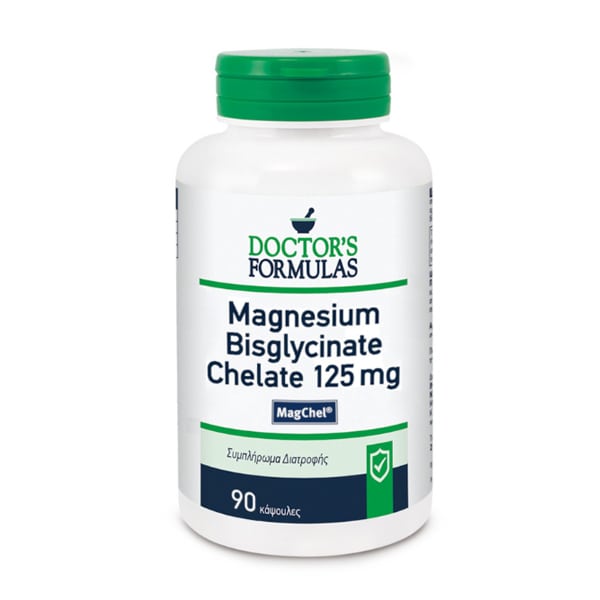 Doctor's Formulas Magnesium Bisglycinate Chelate 125mg  90 ndeshje