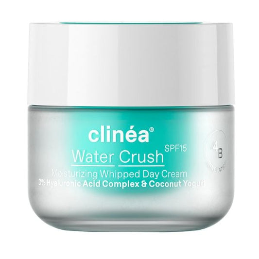 Clinea Water Crush Moisturizing Whipped Day Cream SPF15  50 ml