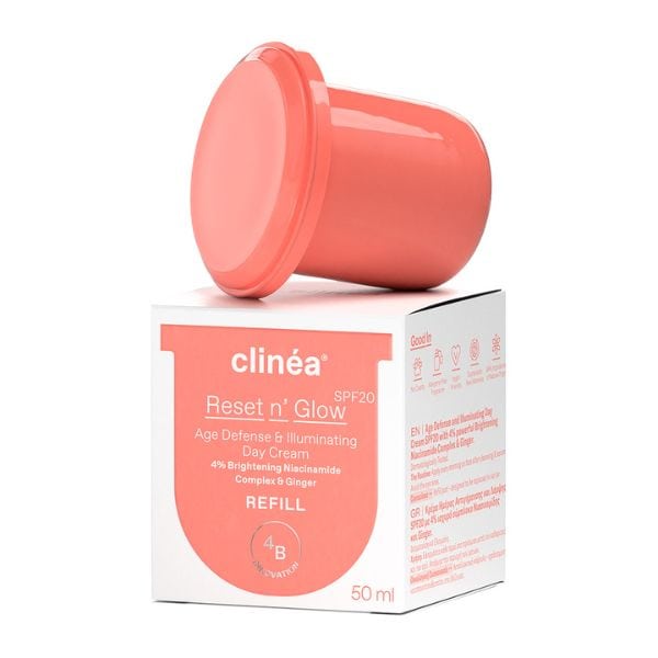 Clinea Reset n' Glow SPF20 Age Defense & Illuminating Day Cream Refill  50 ml