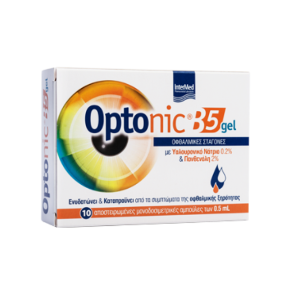 Intermed Optonic B5 Gel Eye Drops  10 ampera x 0.5 ml