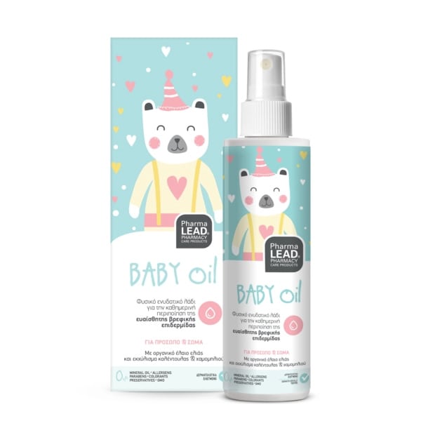 Pharmalead Baby Oil Natural Moisturizing Oil for Baby Skin  125 ml