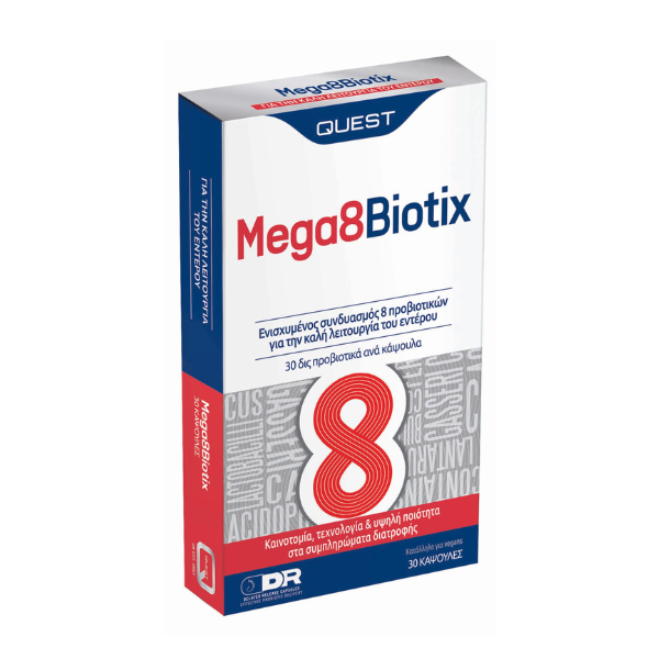 Quest Mega 8 Biotix  30 kapsula