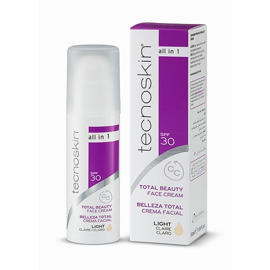 Tecnoskin Total Beauty Face Cream Light SPF30  50 ml