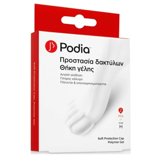 Podia Soft Protection Cap Polymer Gel Medium  2 copë