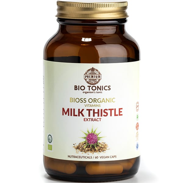 Bio Tonics Bioss Organic Vitamins Milk Thistle 320mg  60 kapele