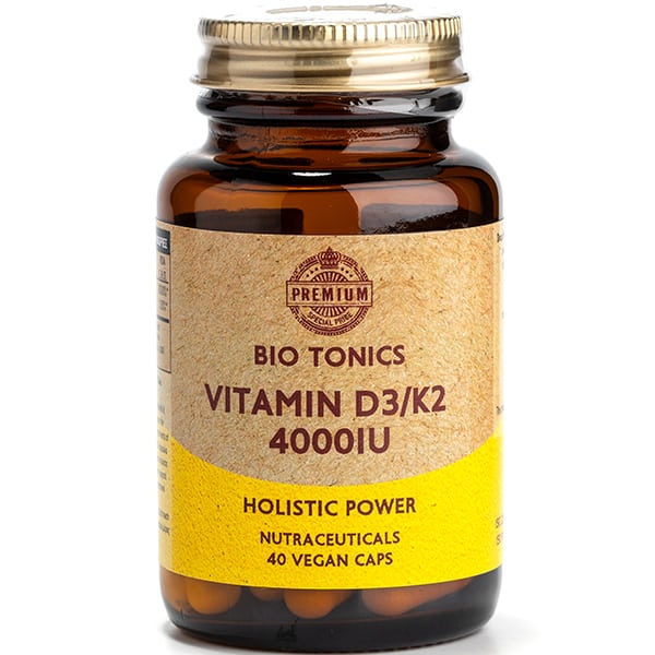 Bio Tonics Vitamin D3/K2 4000iu  40 kapsula