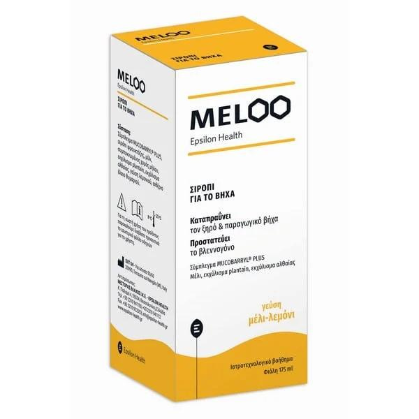 Epsilon Health Meloo Syrup for Dry & Productive Cough  175 ml
