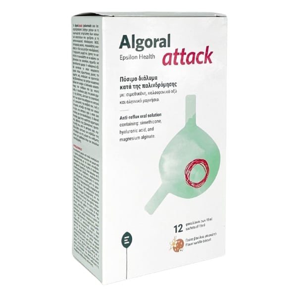 Epsilon Health Algoral Attack Vanilla Biscuit  12x15ml