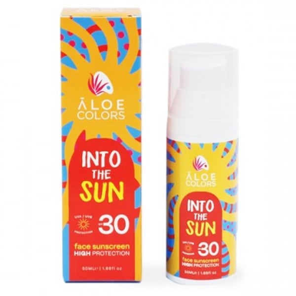 Aloe Colors Into The Sun Face Sunscreen SPF30  50 ml