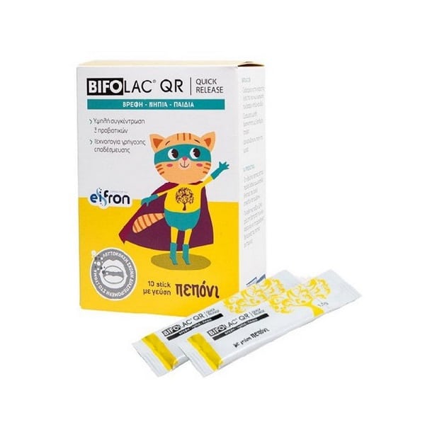 Eifron Bifolac Qr Probiotics for Infants & Kids  10 shkopinj