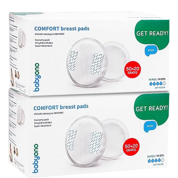 Babyono Promo Comfort Breast Pads  100+40 copë Falas
