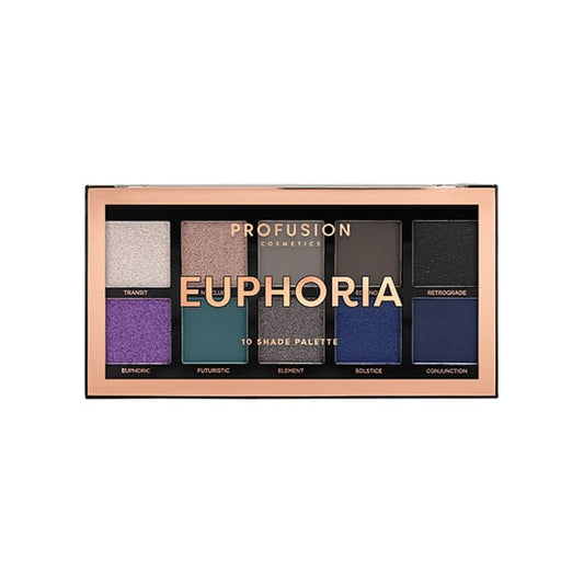 Profusion Cosmetics Euphoria 10 Shade Palette  1 copë