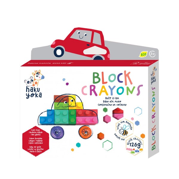 Haku Yoka Block Crayons Set of Crayons - Blocks  1 set - Makinë